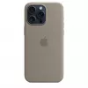 Silikonikotelo MagSafe-yhteensopiva iPhone 15 Pro Max - clay