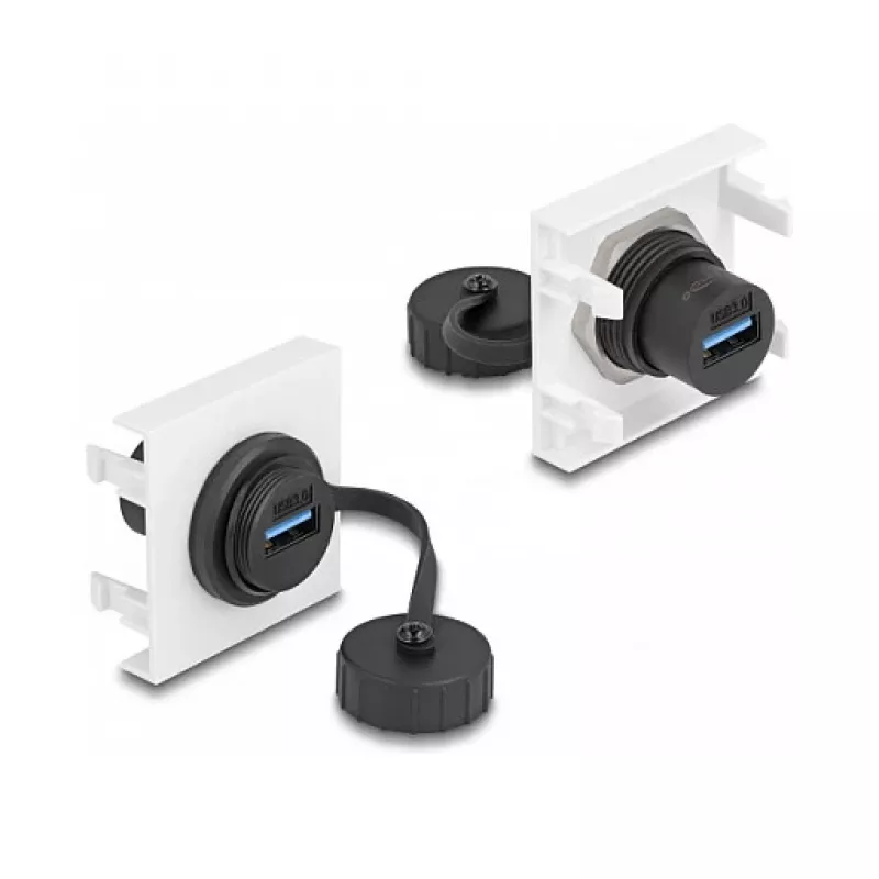 DeLOCK Easy 45 -moduuli SuperSpeed USB 5 Gbit/s USB Type-A liitin 45 × 45 mm