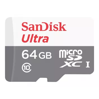 Flash-muisti SanDisk 64GB microSDXC Class 10 SDSQUNR-064G-GN3MA