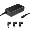 Qoltec 52415 virtalähde yhteensopiva Samsung Sony 65 W | 3 pistoketta | +virtajohto