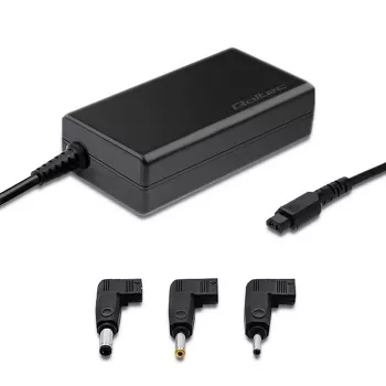 Qoltec 52415 virtalähde yhteensopiva Samsung Sony 65 W | 3 pistoketta | +virtajohto