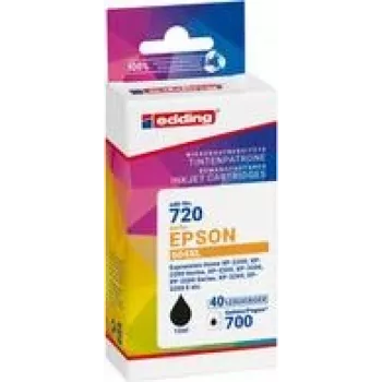 EDD-720 musta mustesuutinpatruuna yhteensopiva EPSON 604XL T10H1 kanssa - yhteensopiva - muste