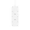 SurgePlus 8x sukopistorasia 1xUSB-A 1xUSB-C 900J 2 m