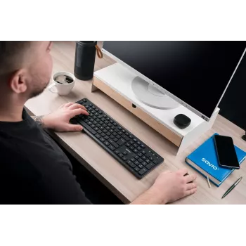 Savio KB-02 näppäimistö Home/Office USB QWERTY musta