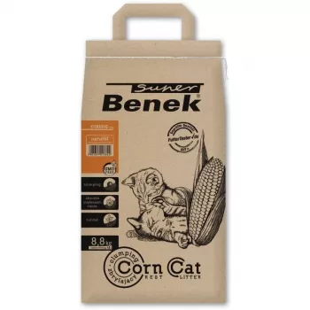 Certech Super Benek Corn Cat - Corn Cat -hiekka paakkuuntuva 14 l