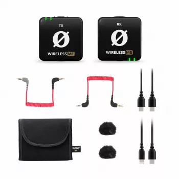 WIME RODE WIRELESS ME Dual-Channel langaton mikrofonijärjestelmä vloggaajille podcastaajille