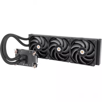 All-in-One neste-CPU-jäähdytin THERMALTAKE AW420 420 mm jäähdyttimellä ja RGB-tuulettimilla