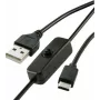 Renkforce RF-4495298 USB-kaapeli musta