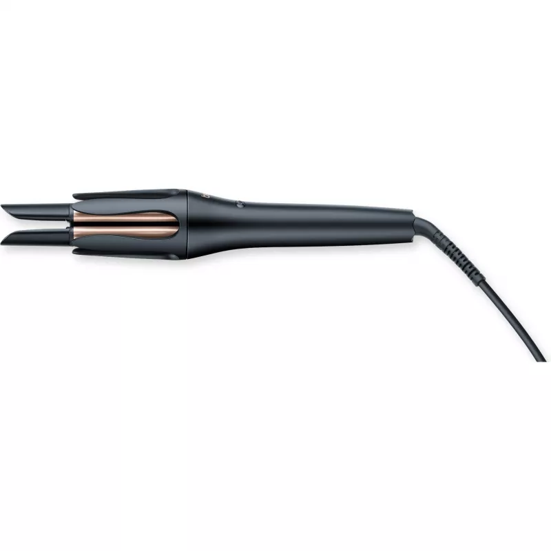 Kiharrin Beurer HT 75 — 25 mm keramiikkapinnoitettu sylinteri, musta/kupari