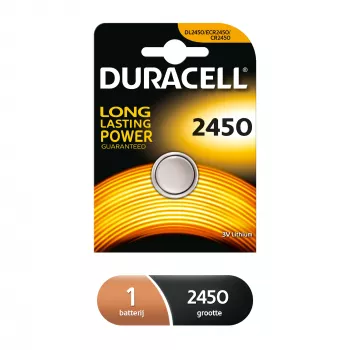 Duracell CR2450 3V kertakäyttöinen paristo litium