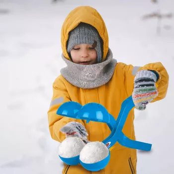 Lumipallomuotti Jamara Snow Play 38cm sininen