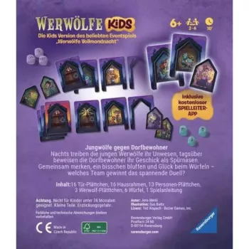 Ravensburger Werwölfe – Nacht der jungen Wölfe korttipeli