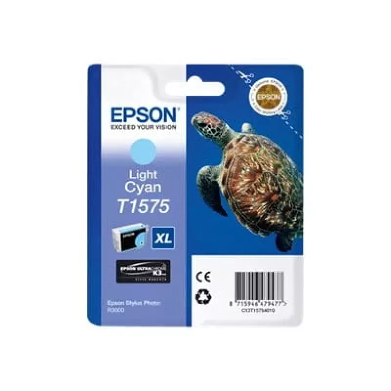 Patruuna Epson T1575 vaaleansyaani