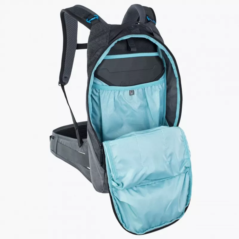 Pyöräreppu EVOC Trail Pro 10L Carbon harmaa urheilu