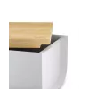 Leipälaatikko Alessi BG03WG harmaa 340mm leveys 210mm syvyys 140mm korkeus