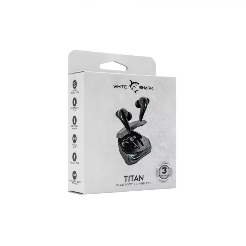 Kuulokkeet White Shark GEB-TWS96 Titan musta