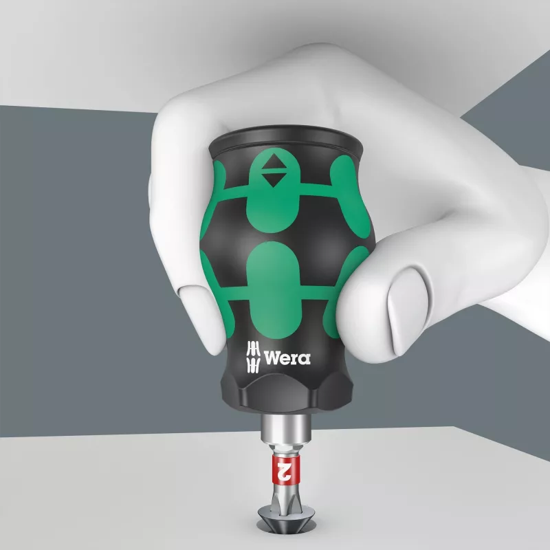Wera Kraftform compact Stubby Magazin 2 monitoimiruuvimeisseli talttapääruuvimeisseli