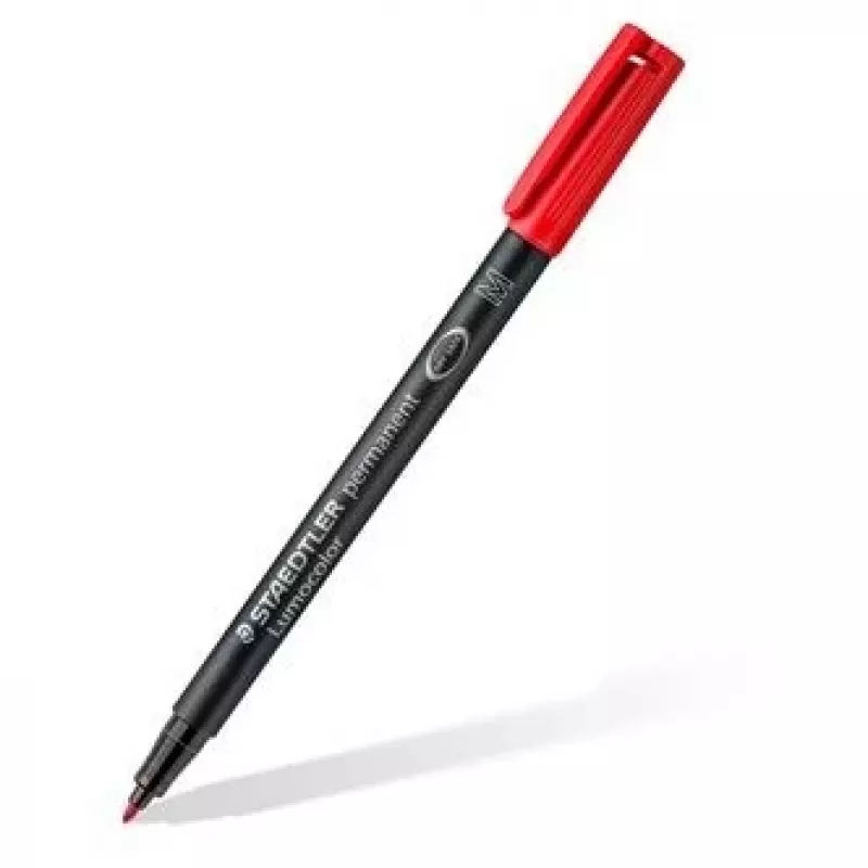 Pysyvä merkkiaine Staedtler Lumocolor 317 WP4 musta, sininen, vihreä, punainen