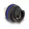 DeLOCK 67048 RJ45 Cat.6A upotettava liitäntä / liitin, musta