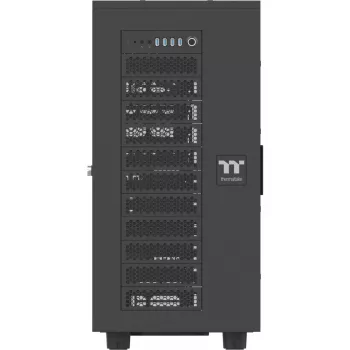 Thermaltake kotelo AX700 TG Super Tower musta vähittäismyynti - Tower (CA-11B-00F1WN-00)