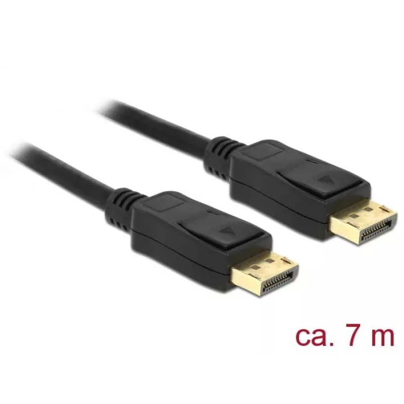 DisplayPort-kaapeli DeLOCK 84860 7 m musta
