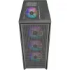 PC-kotelo Silentware Air 2000 A-RGB musta — Mid-Tower, karkaistusta lasista valmistettu sivupaneeli