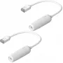 Verkkokaapeli Ubiquiti UACC-Cable-Extender-C6A RJ-45 Cat6a 0,185 m valkoinen