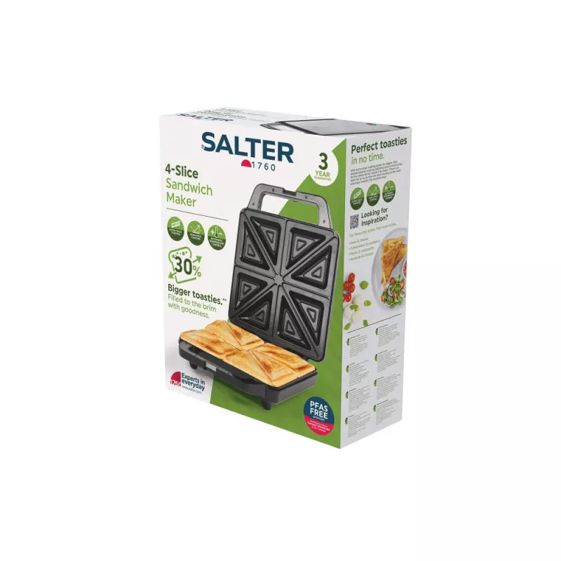 Salter EK6538VDE 4 viipaleen voileipägrilli