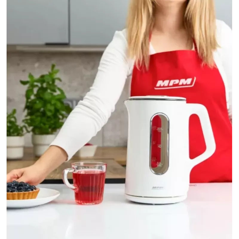 Sähkövedenkeitin 1,5 l valkoinen MCZ-126/B