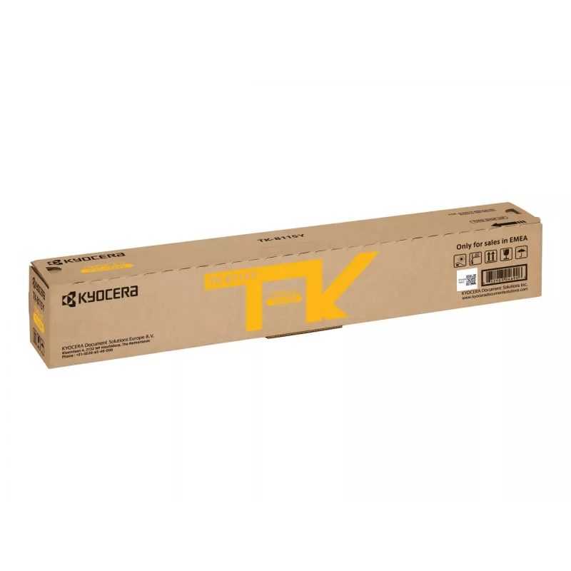 KYOCERA TK-8115Y värikasetti 1 kpl alkuperäinen keltainen