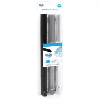 3D-kynä 3DOODLER Create iPRO – käyttää 3 mm filamenttia, 250-osainen harmaasävy sarja