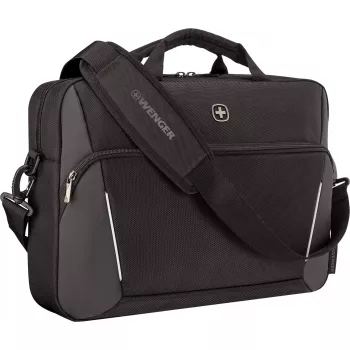 Kannettavan tietokoneen salkku Wenger XE Compact Brief 16 tablettilokerolla, musta