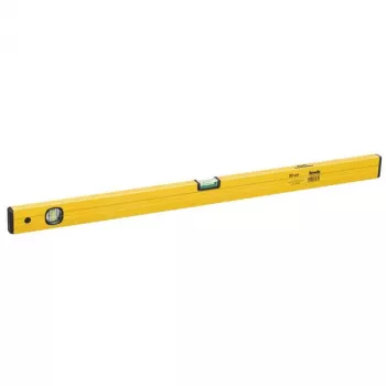 Vatupassi KWB 065084 — 800 mm alumiinirunko, 2 libelliä