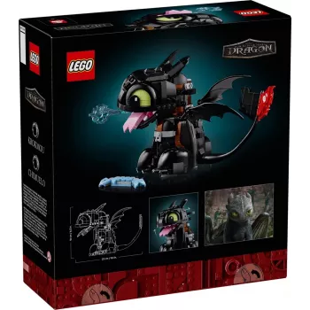 LEGO ICONS 10375 Näin koulutat lohikäärmeesi: Hampaaton