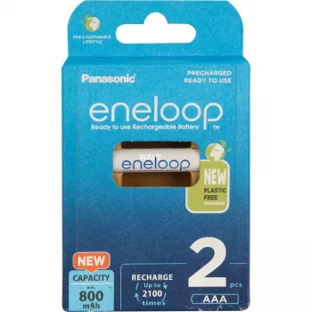 Akut PANASONIC ENELOOP AAA 800 mAh 2 kpl (BK-4MCDE/2CP)