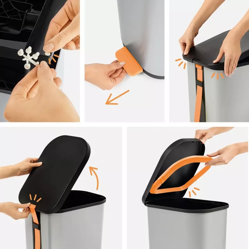 ROTHO Ribo Graphite - poljinroskis – 35 l