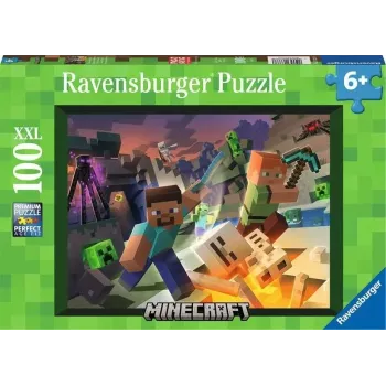 Ravensburger Minecraft 100 palaa palapeli videopeli