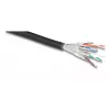 Verkkokaapeli DeLOCK 80597 musta Cat6a U/FTP 50 m