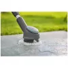 GARDENA laikkaharja Soft, akkukäyttöiseen monipuhdistin AquaBrush, pesuharja (harmaa/turkoosi)