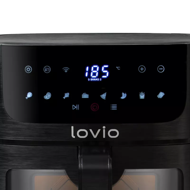 Lovio LVAF002BK PureFry XL Smart 6L musta