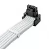 CableMod C-Series Pro liitäntäkaapeli - Variant A, 90°, 16-pin - 3x8-pin PCIe, valkoinen
