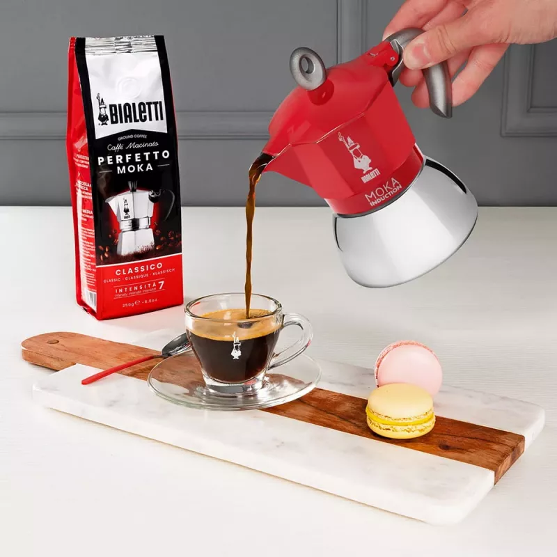 Bialetti Moka Induction mokkapannu 4 kuppia