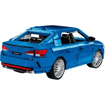 Rakennuspalikat Cobi Skoda Octavia RS malli (2405 osaa), 10-vuotiaasta, musta/sininen