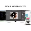 Qoltec 50309 HDD SSD 2.5 3.5 telakointiasema | SATA III | USB 3.0 | Super Speed 5 Gb/s | kloonaustoiminnolla