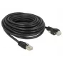 Verkkokaapeli DeLOCK 85672 RJ-45 Cat6 10 m musta