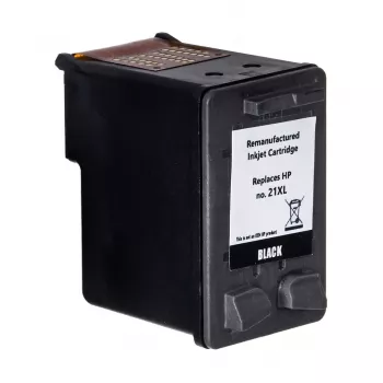 Superbulk B-H21XL -musta muste HP-tulostimille (korvaa HP 21XL C9351A) vakio