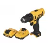 DeWALT DCD langaton 10,8V akkuporakone Li-Ion, Euro-pistoke