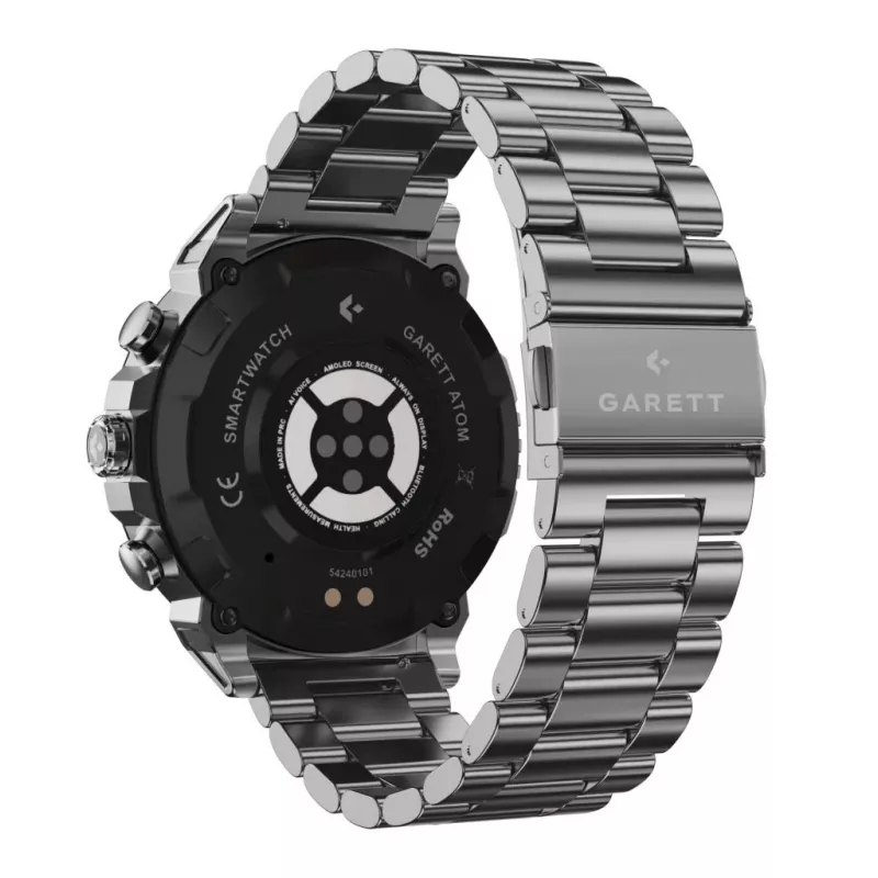 Älykello Garett Atom Silver Steel