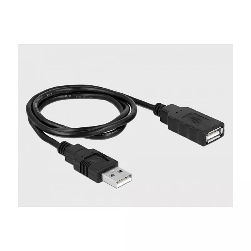 Sarjakaapeli DeLOCK 66280 USB Type-A DB-9 0,8 m musta