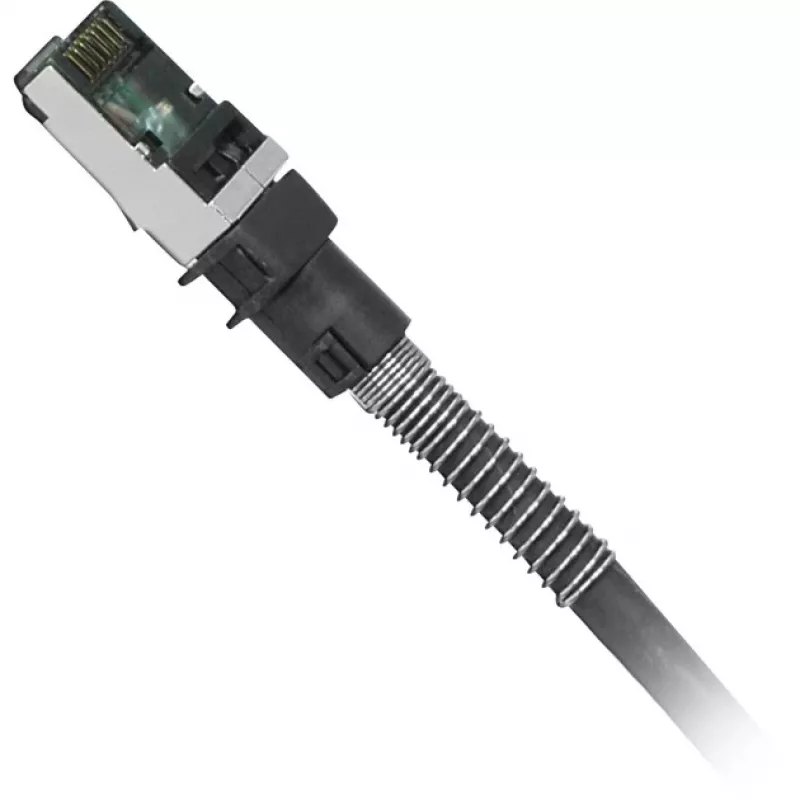 Verkkokaapeli PatchSee PCI6 FTP musta Cat6a 3,1 m